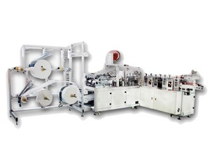 Máquina automática para fabrico de respiradores descartáveis dobráveis, HD-0407