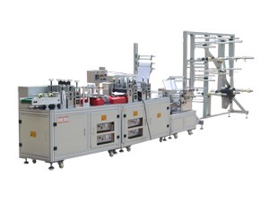 Máquina automática para fabrico de respiradores descartáveis dobráveis, HD-0410