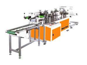 Máquina automática para fabrico de respiradores descartáveis dobráveis, HD-0509
